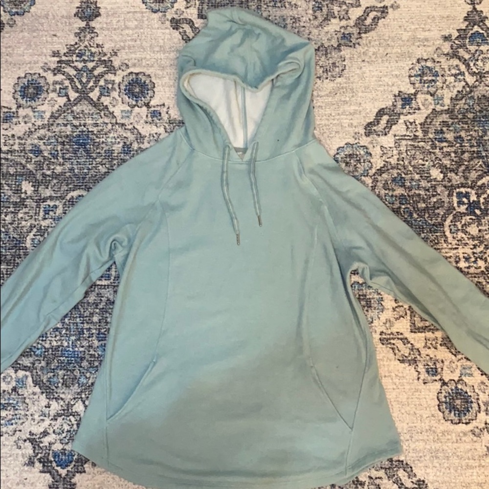 Blue sports hoodie